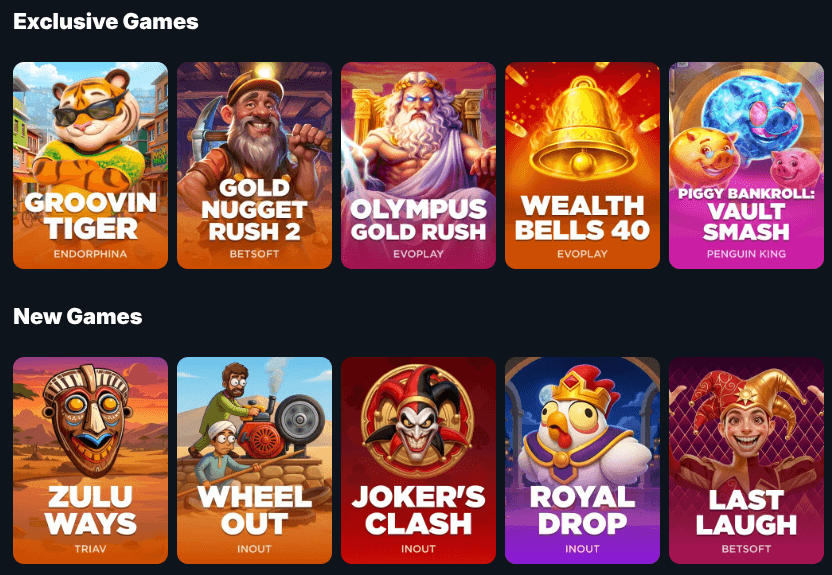 Luck Leopard Casino Game Library